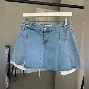 Denim Mini Skirt
